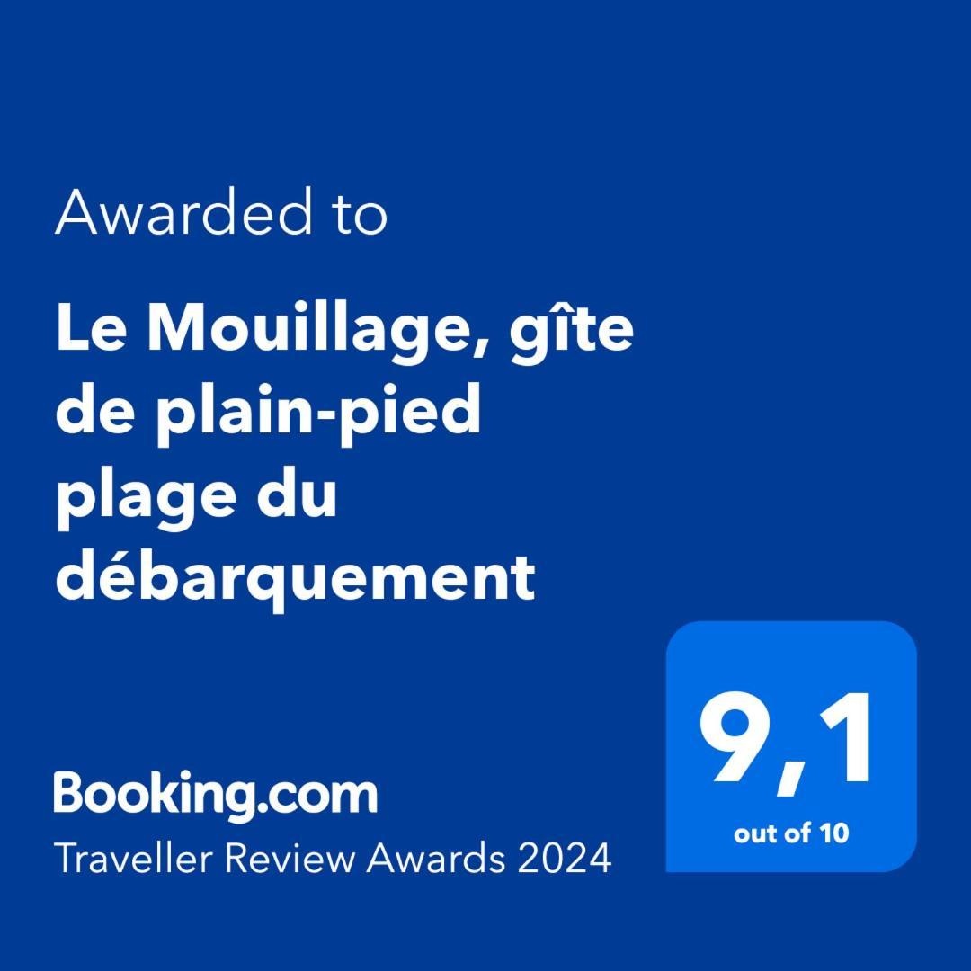 Le Mouillage, Gite De Plain-Pied Plage Du Debarquement 格朗德康迈西 外观 照片